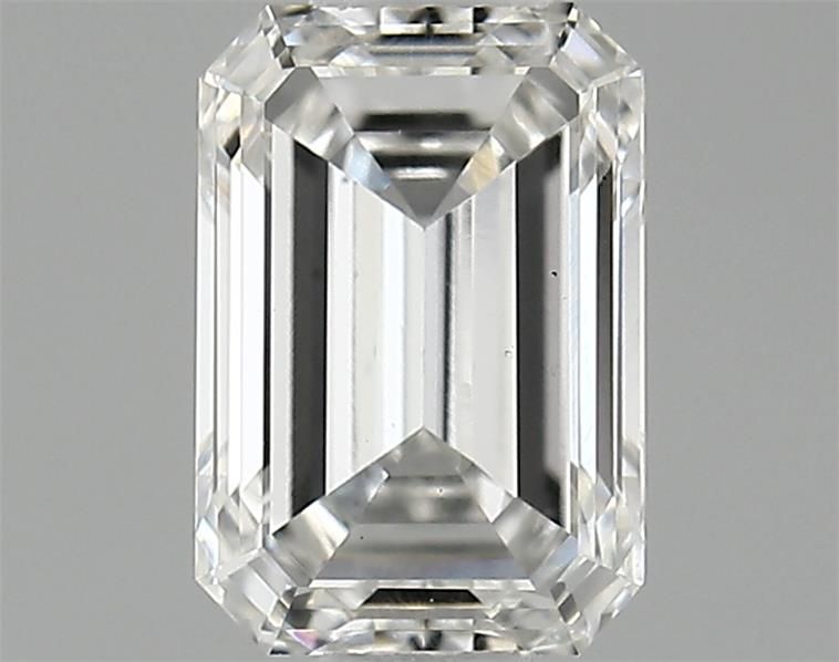 Diamant Émeraude 0.97 ct - Couleur F - Pureté VS1