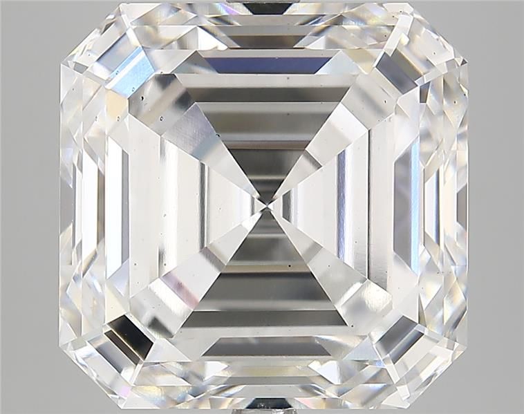 12.38 ct. asscher Lab Grown Diamond front image