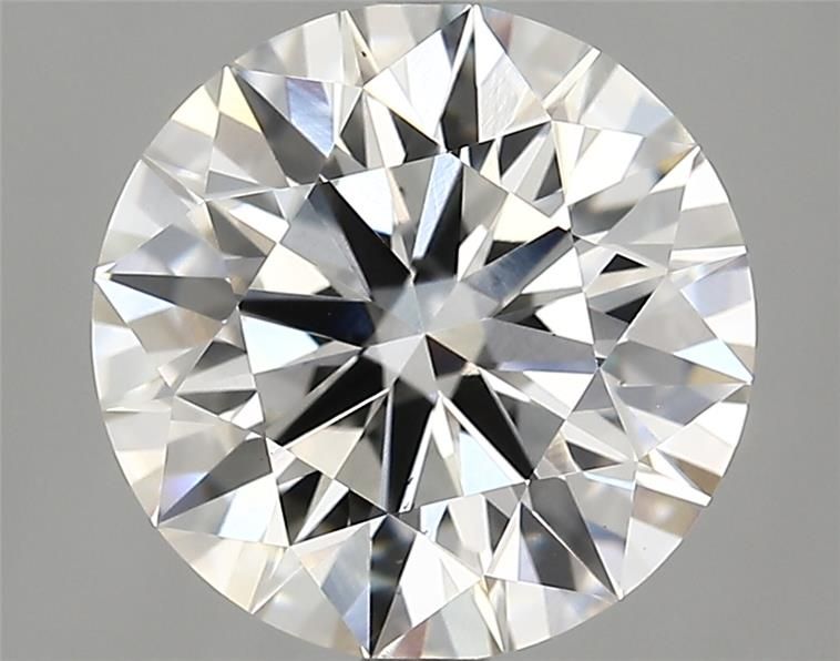 3.74 ct Round diamond