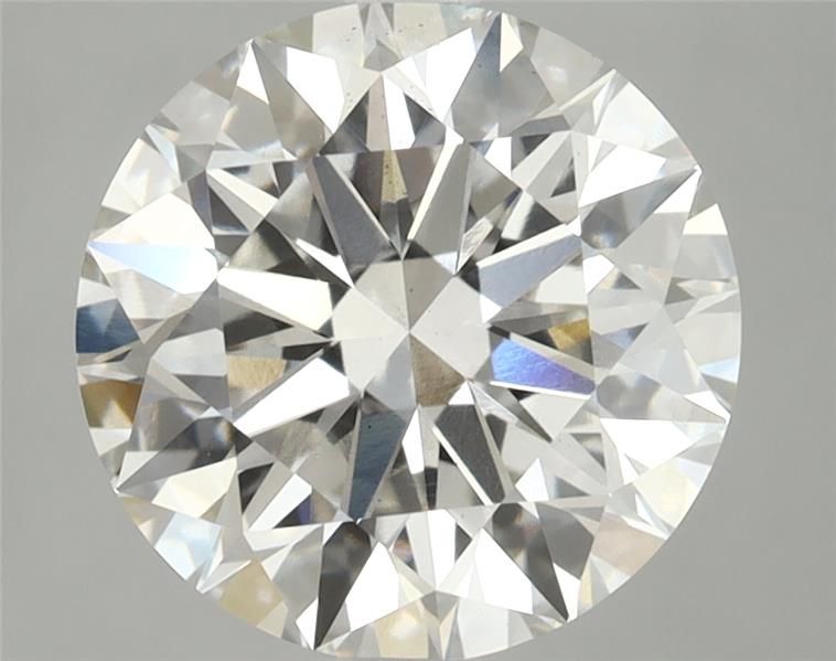 3.81 ct Round diamond