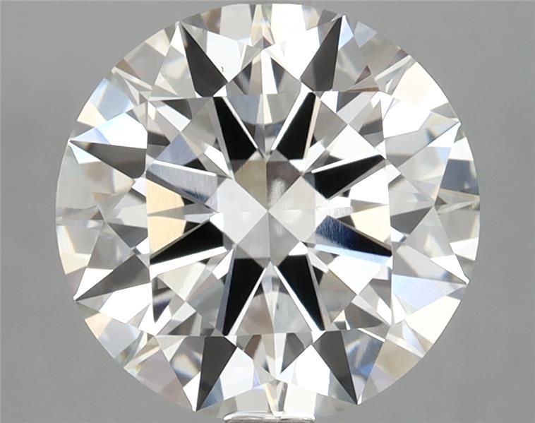 3.74 ct Round diamond