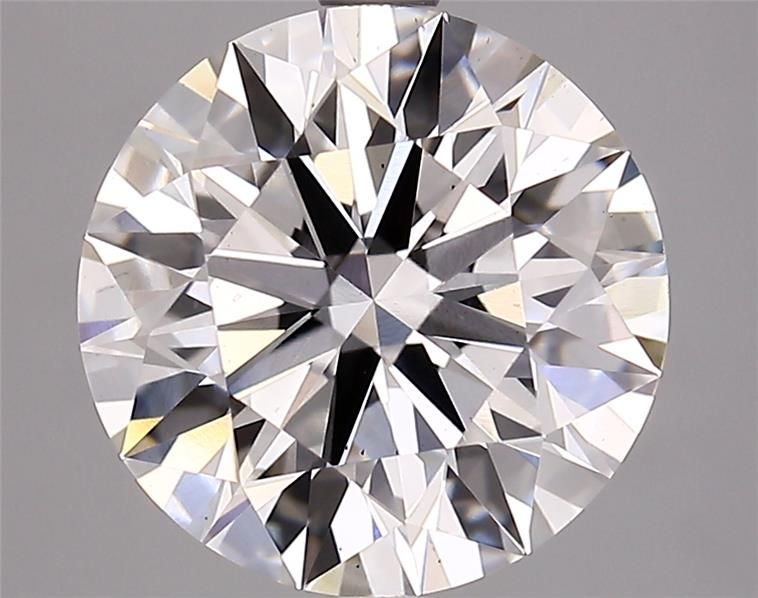 3.69 ct Round diamond