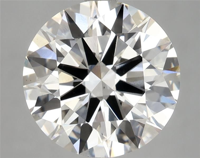 3.81 ct Round diamond