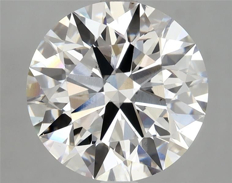 3.86 ct Round diamond