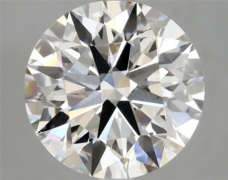 3.87 ct Round diamond