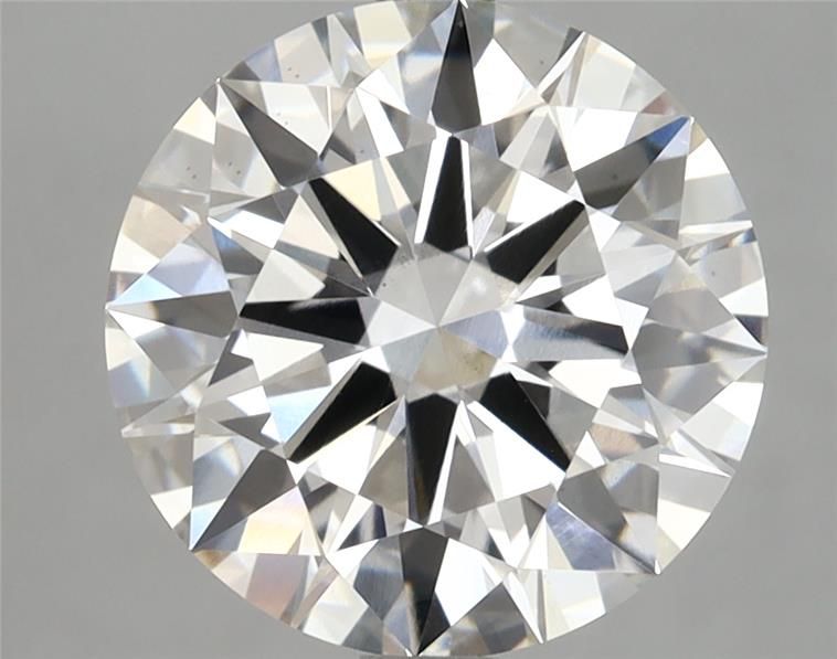 3.81 ct Round diamond