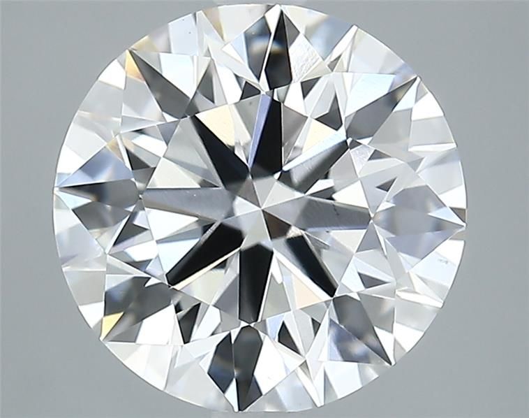 3.71 ct Round diamond