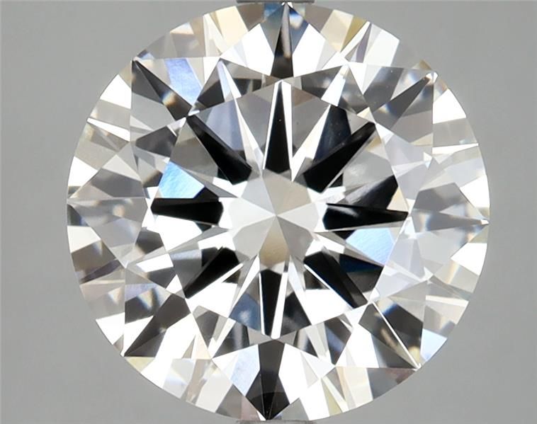 3.87 ct Round diamond