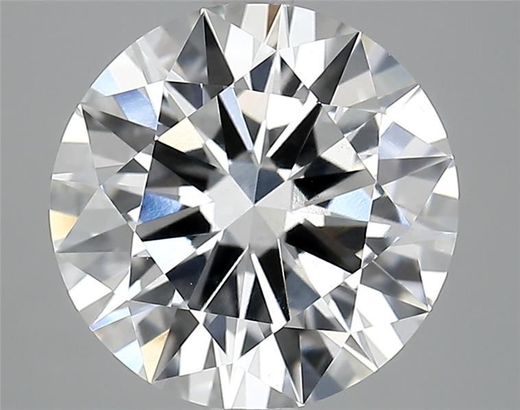3.87 ct Round diamond