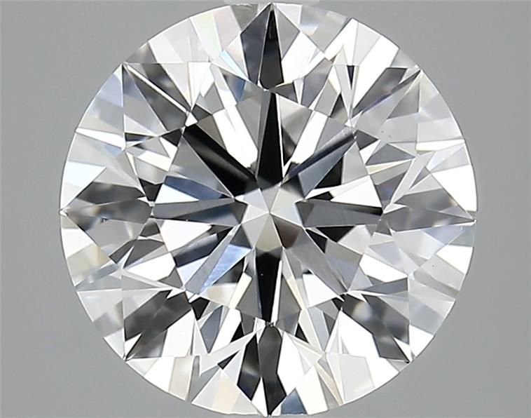 3.97 ct Round diamond