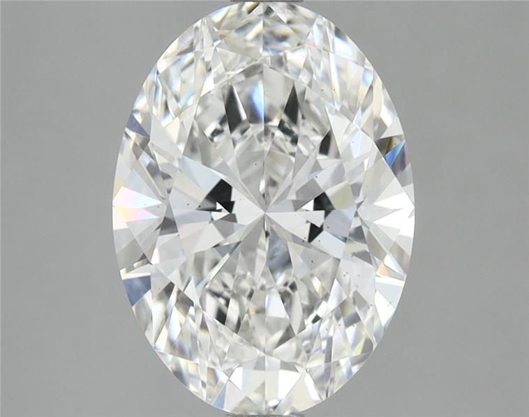 7.30 ct. oval Lab Grown Diamond front image