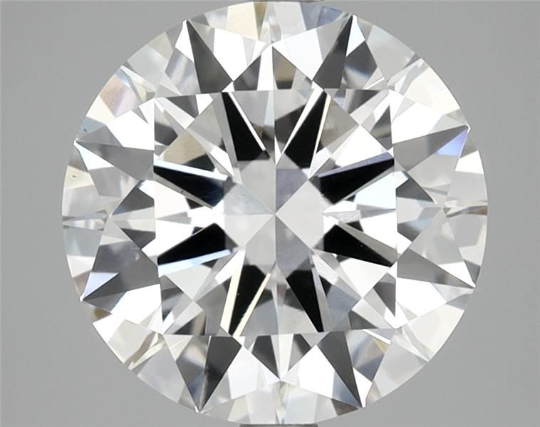 3.81 ct Round diamond