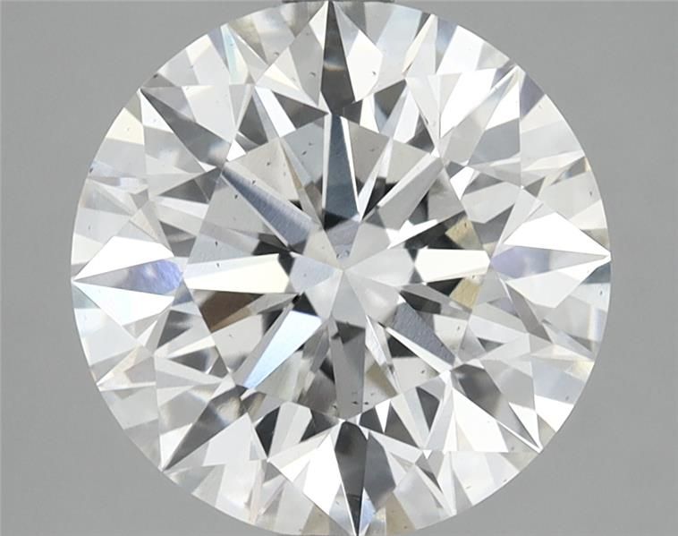 3.86 ct Round diamond