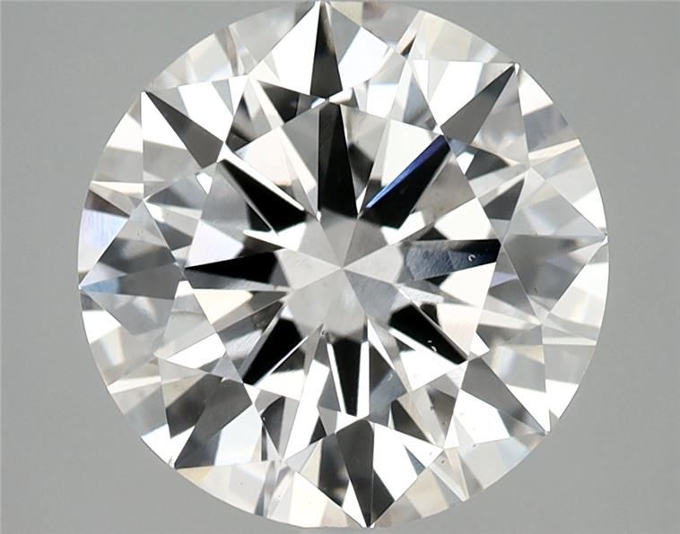 3.87 ct Round diamond
