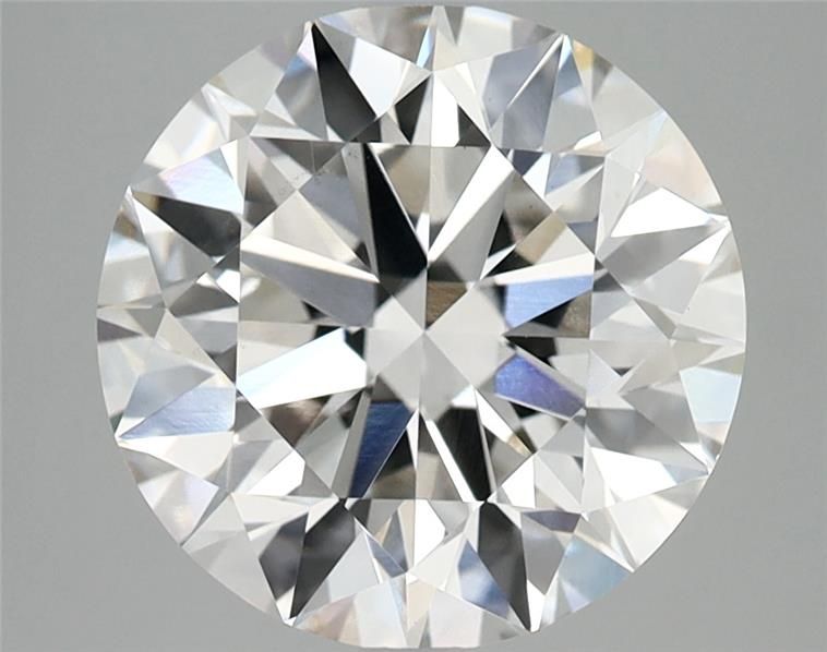 3.61 ct Round diamond