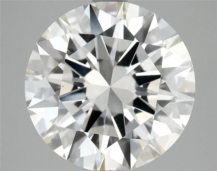 3.61 ct Round diamond