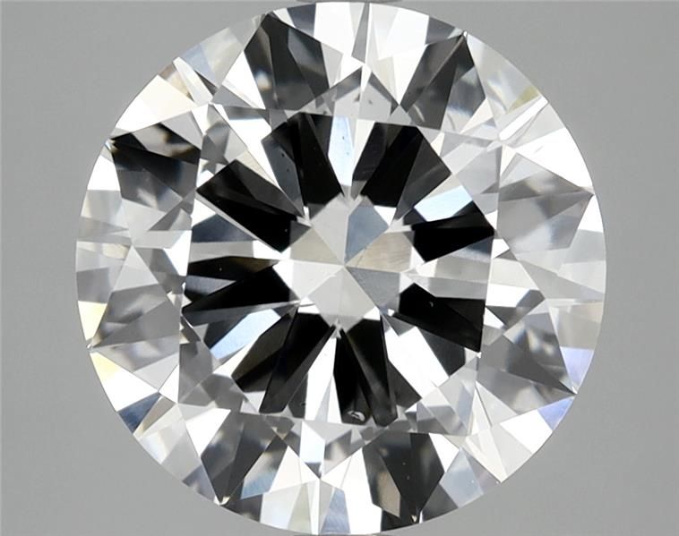 3.86 ct Round diamond