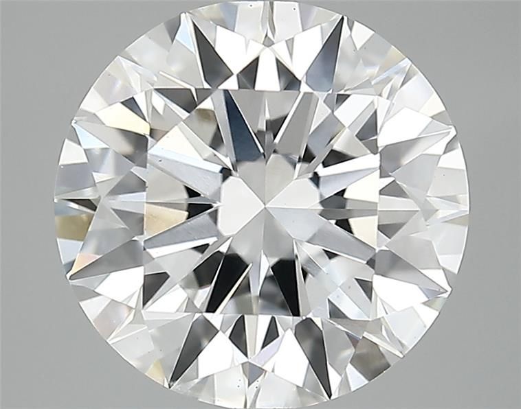 3.84 ct Round diamond