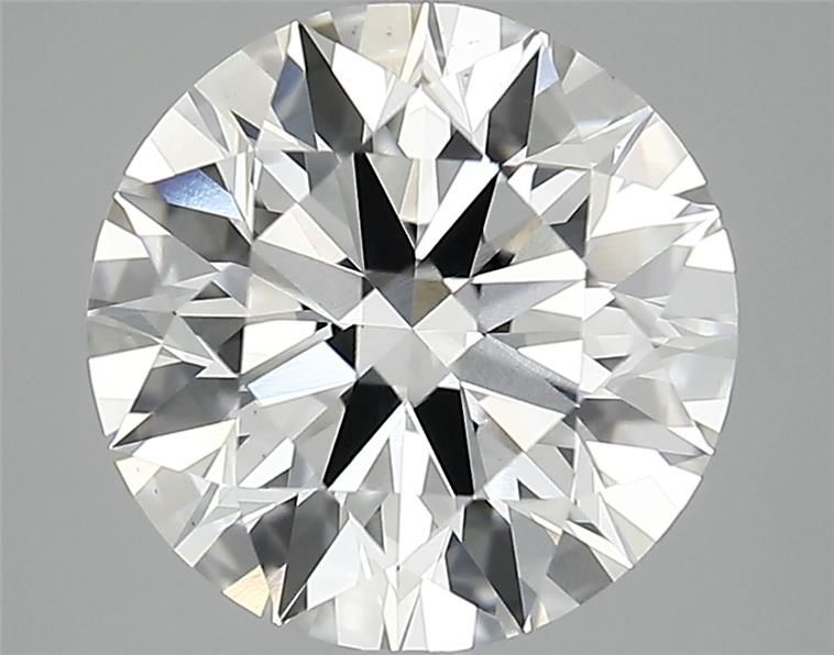 3.71 ct Round diamond