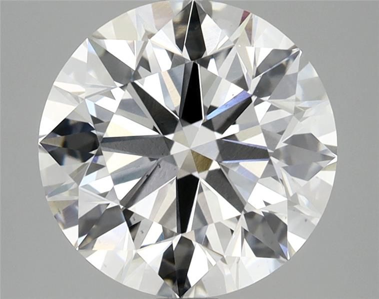 3.81 ct Round diamond