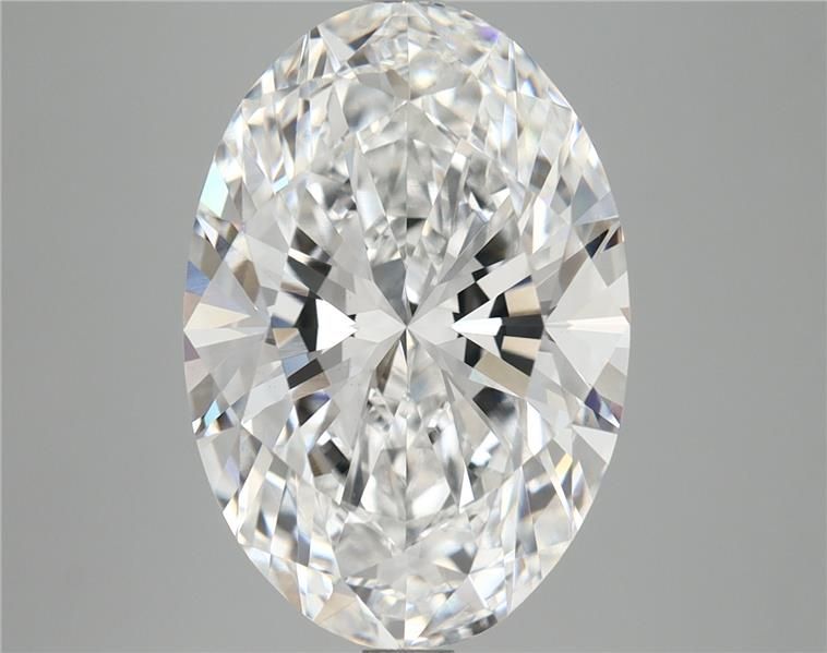 7.30 ct. oval Lab Grown Diamond front image