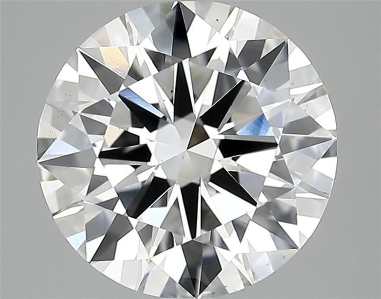 3.81 ct Round diamond