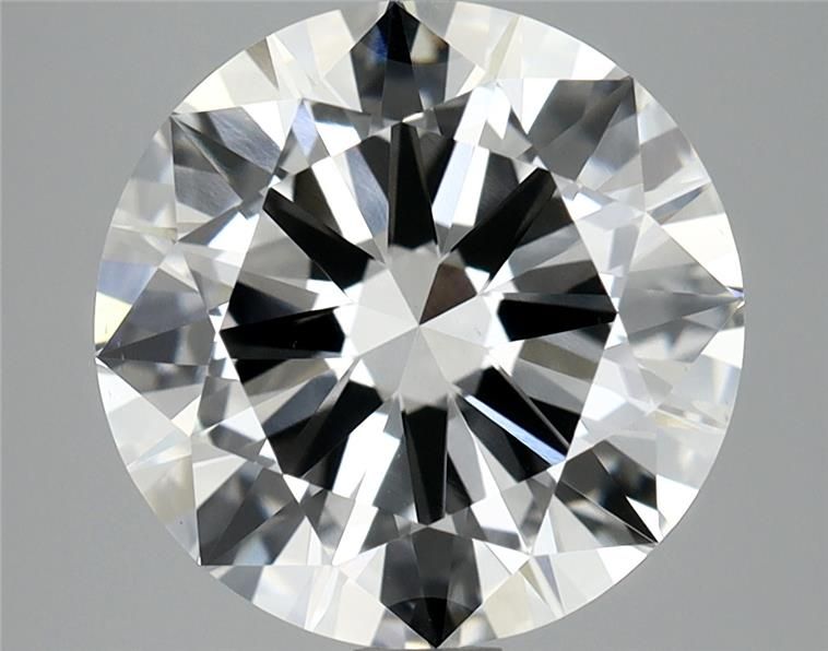 3.91 ct Round diamond