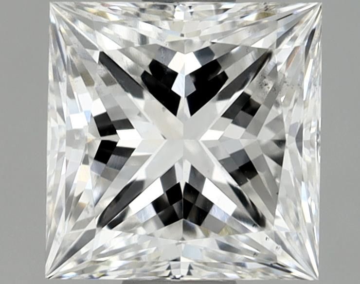 1 ct lab-grown Princess Diamond