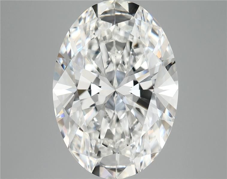 7.40 ct. oval Lab Grown Diamond front image