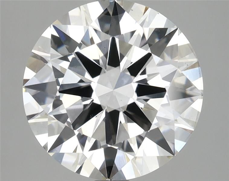 3.78 ct Round diamond