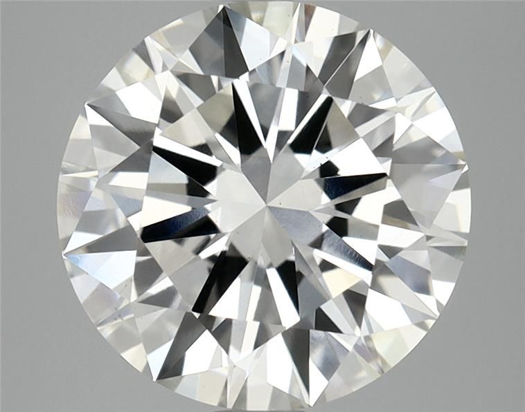 3.91 ct Round diamond
