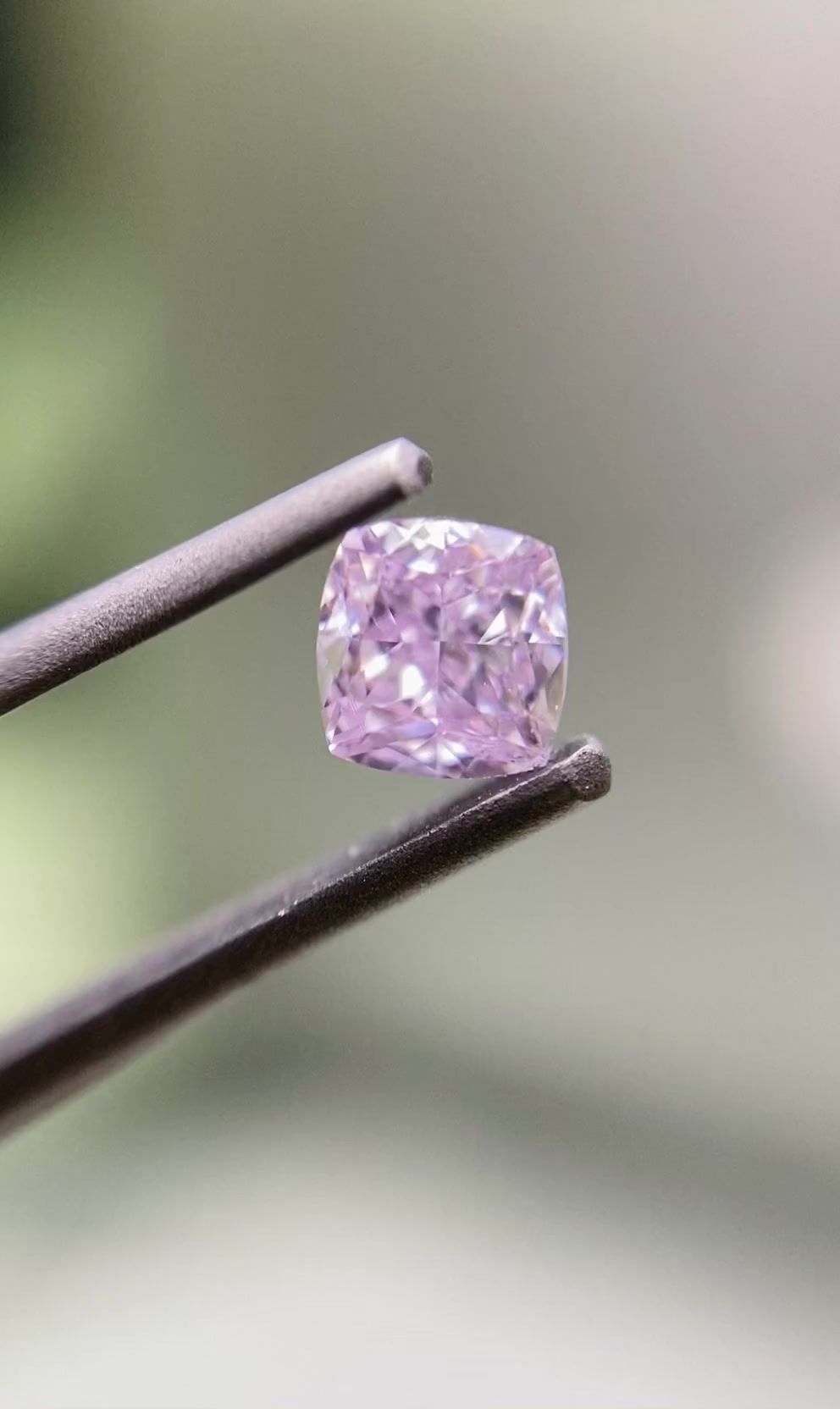 Diament 0.25 ct Fancy Light Purplish Pink/I1