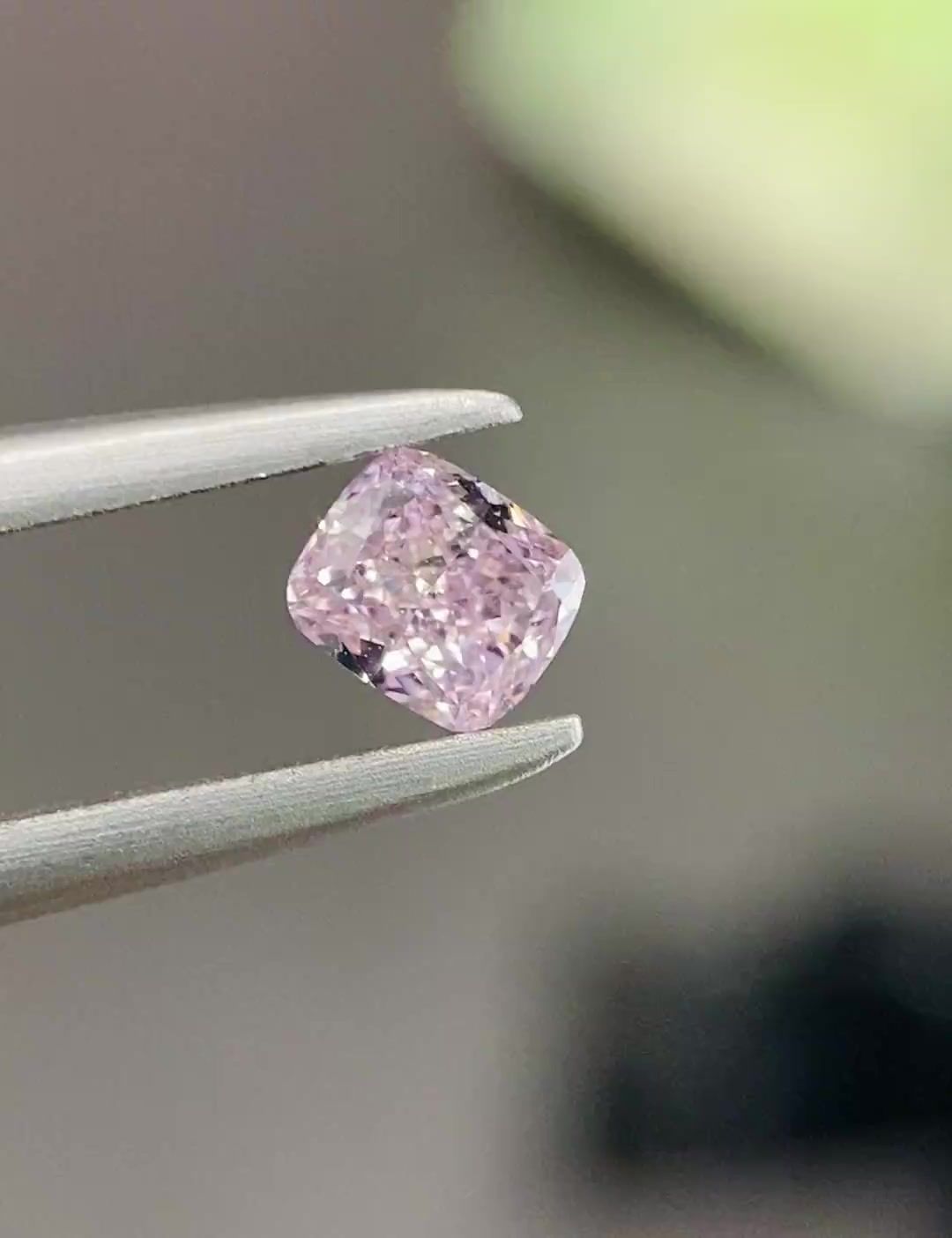 Diament 0.26 ct Fancy Purplish Pink/SI2