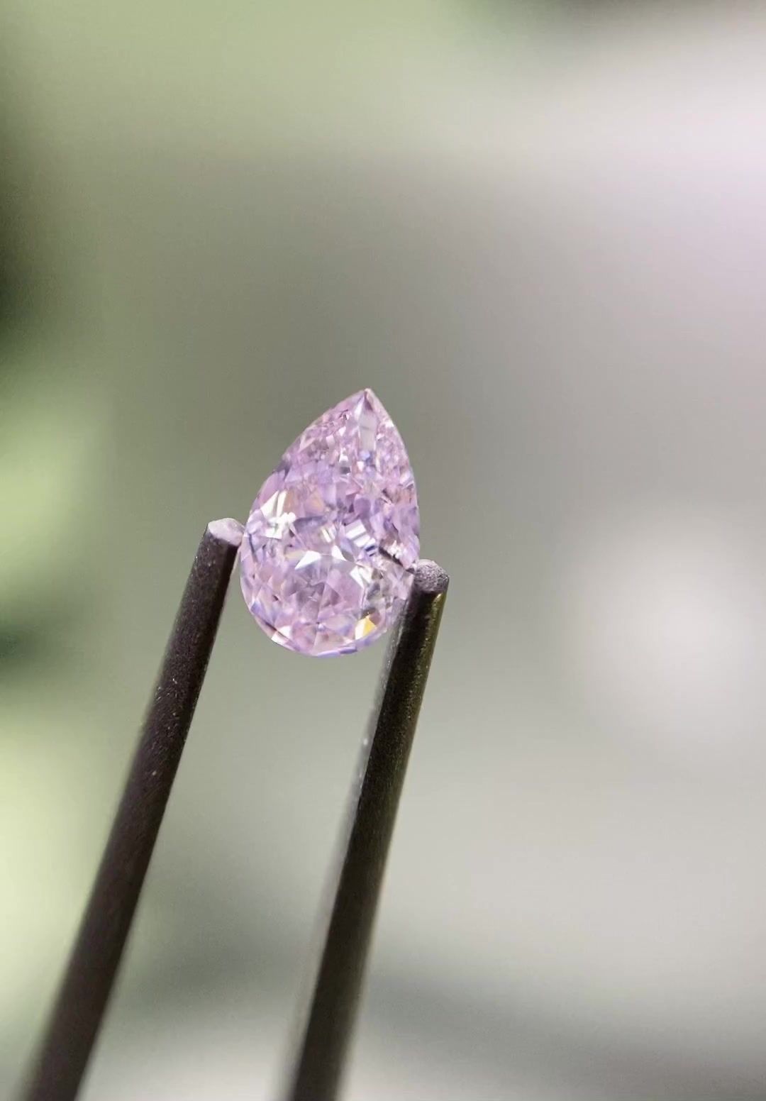 Diament 0.25 ct Fancy Light Purplish Pink/I1