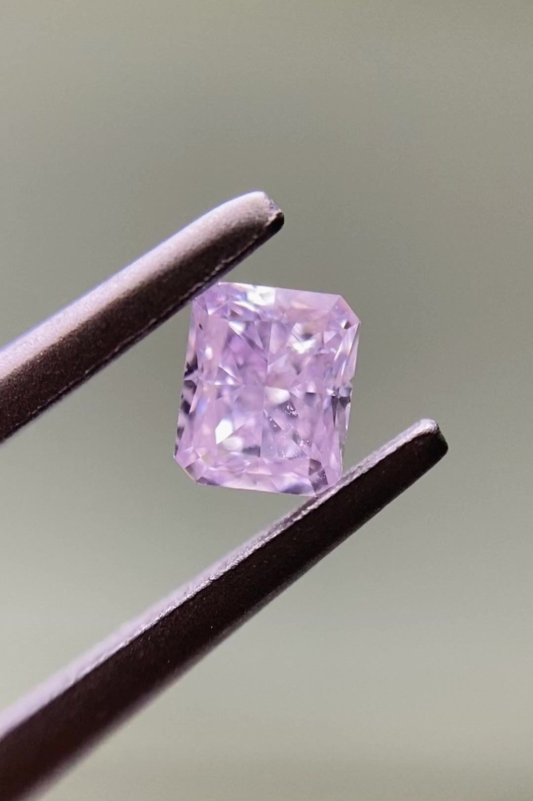 Diament 0.21 ct Fancy Light Purplish Pink/SI2