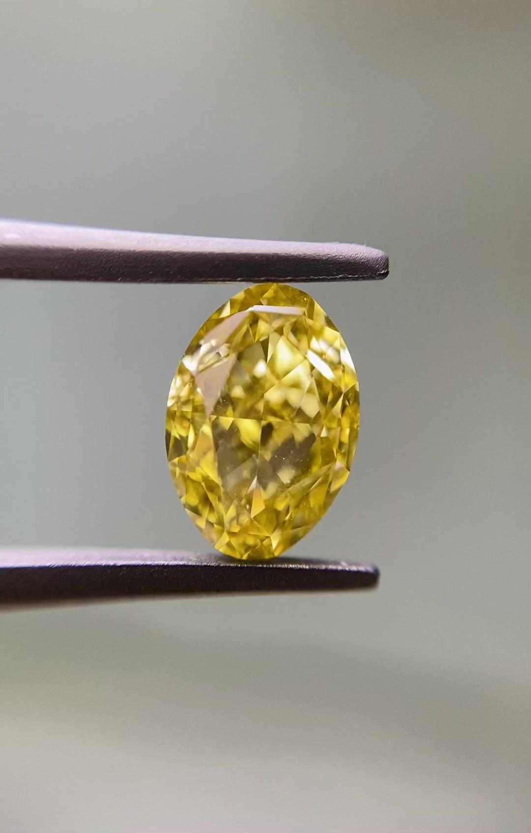 Diament 1.51 ct Fancy Brownish Yellow/SI2