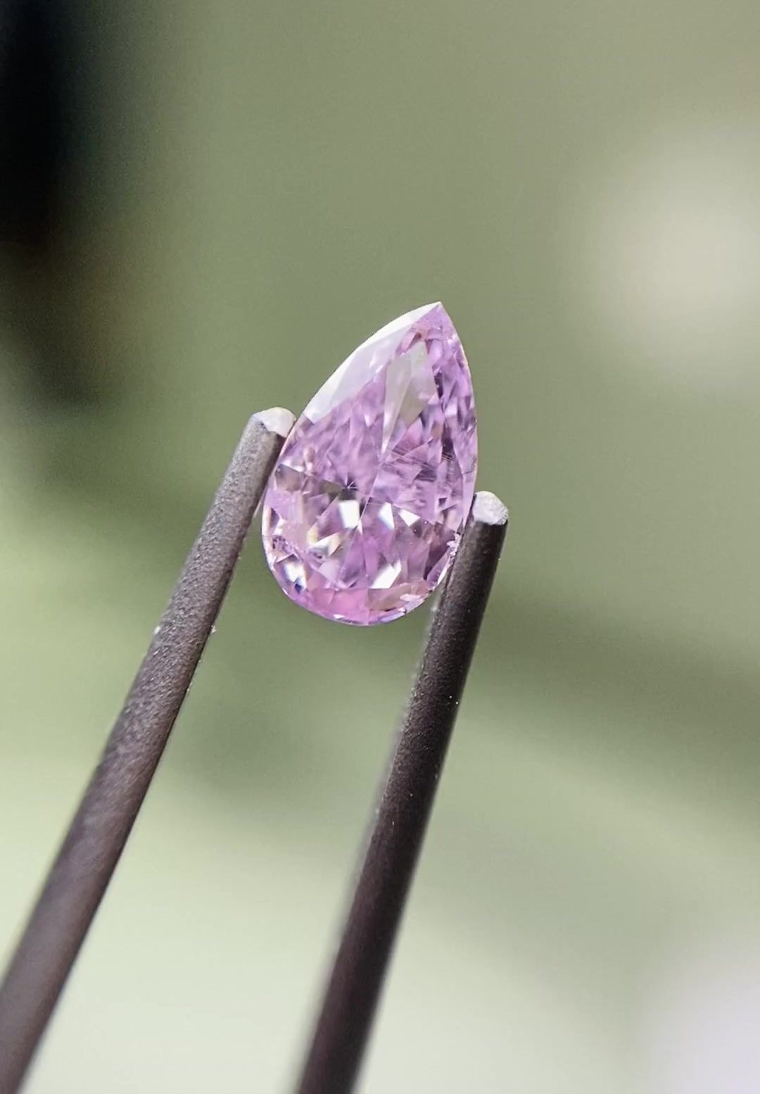 Diament 0.26 ct Fancy Purple Pink/I2