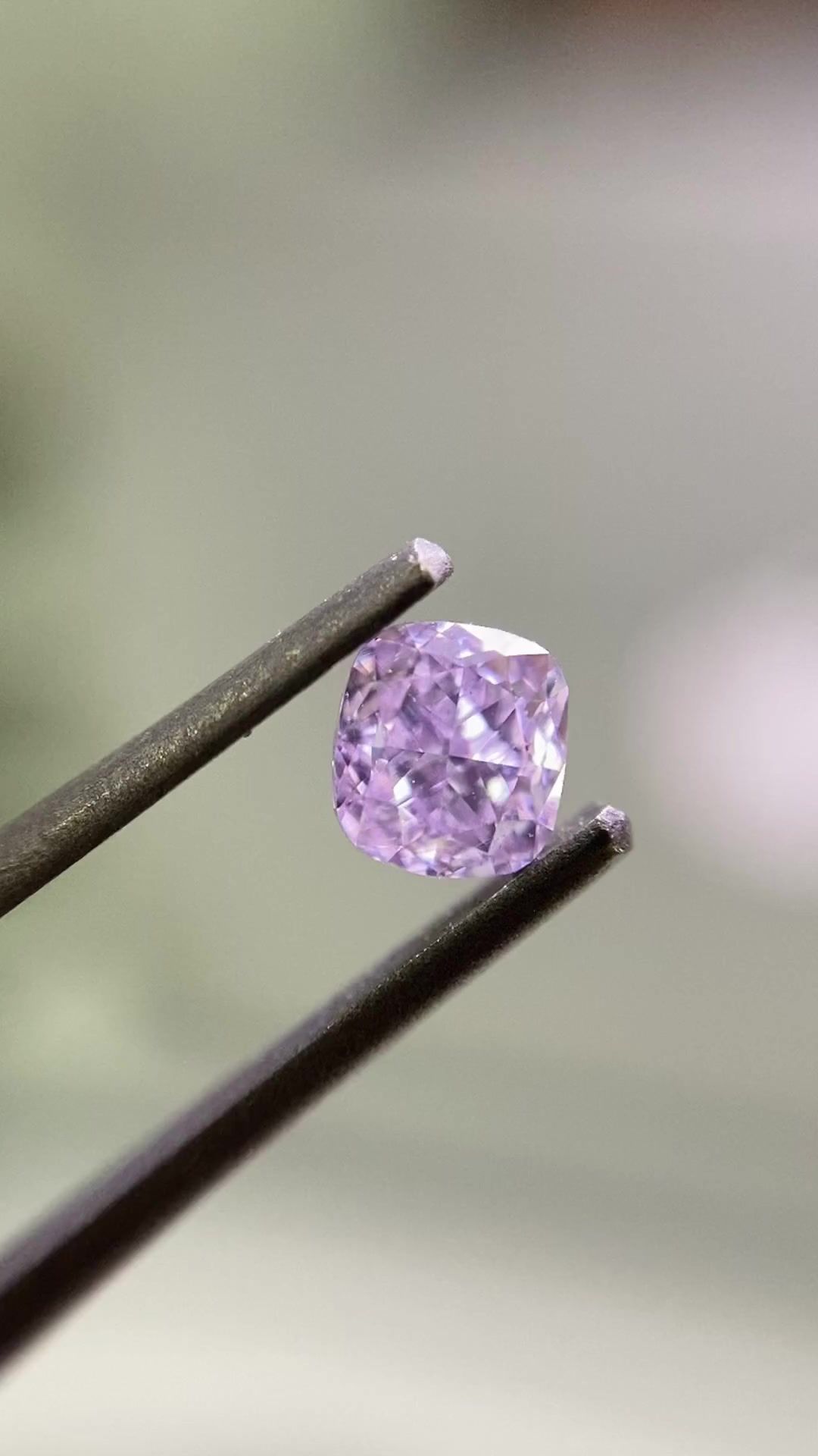Diament 0.25 ct Fancy Light Pinkish Purple/VS2