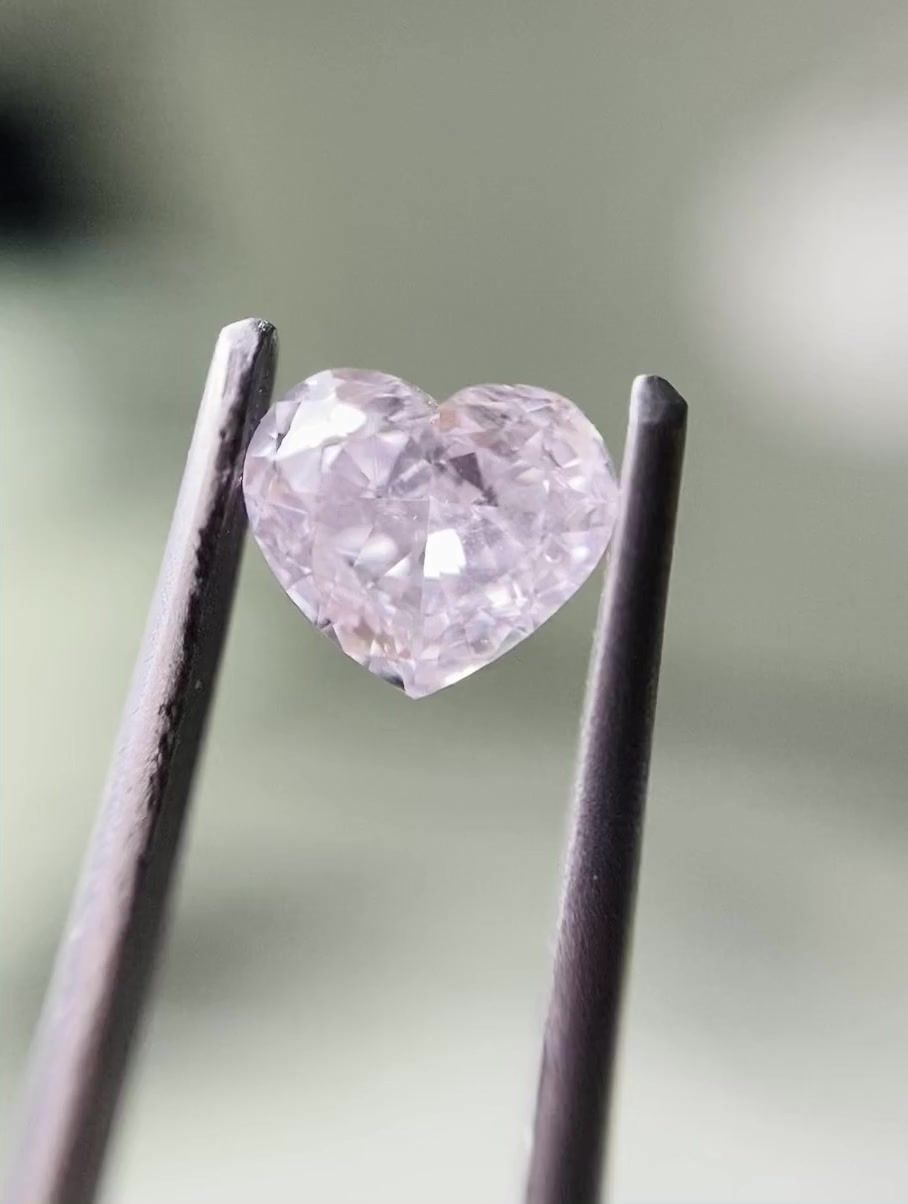 Diament 0.34 ct Fancy Light Brown Pink/SI2