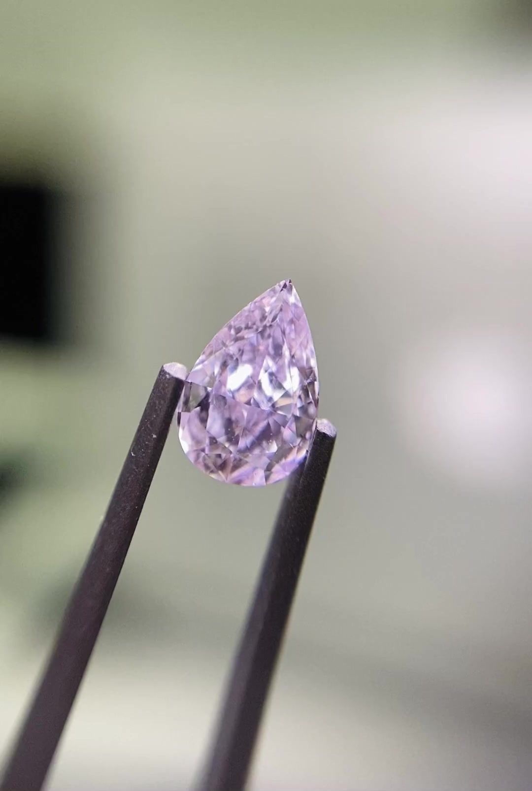 Diament 0.37 ct Fancy Light Purplish Pink/SI1