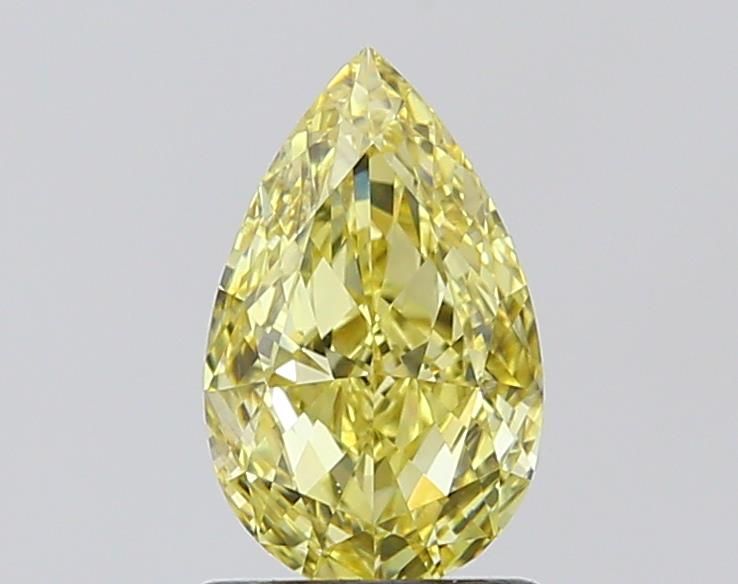 1.09 CT Fancy Intense Yellow PEAR