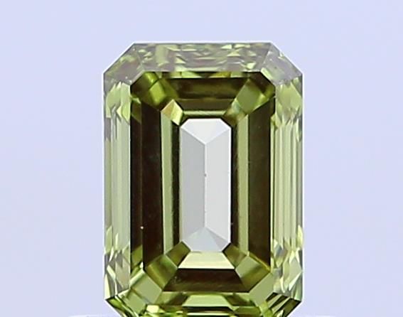 0.65 CT Fancy Intense Green EMERALD