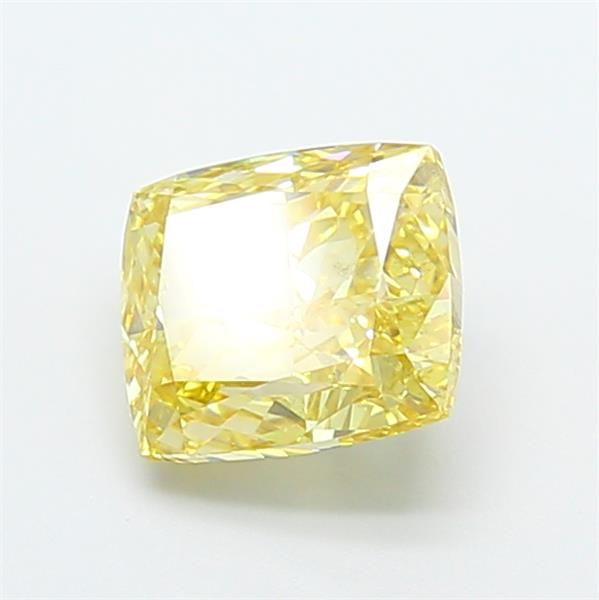 2.0 CT Fancy Intense Yellow CUSHION MODIFIED