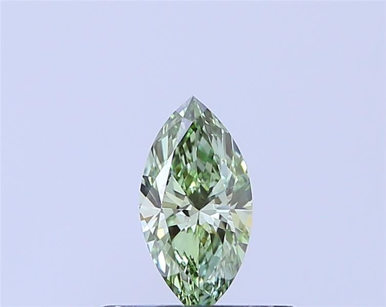 0.33 CT Fancy Vivid Green MARQUISE