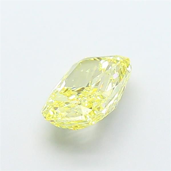 1.5 CT Fancy Yellow CUSHION MODIFIED