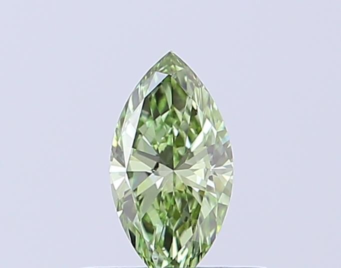 0.31 CT Fancy Vivid Green MARQUISE