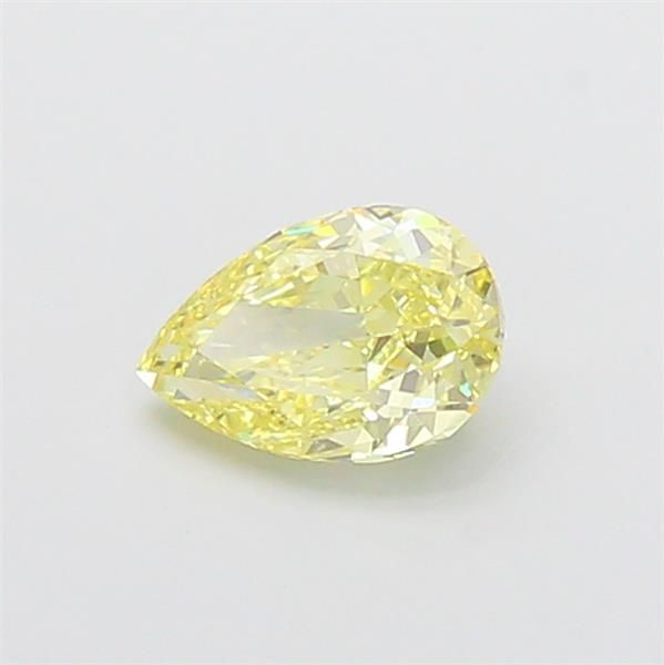 1.0 CT Fancy Intense Yellow PEAR