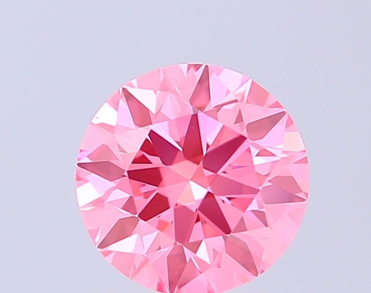 1.0 CT Fancy Vivid Pink ROUND