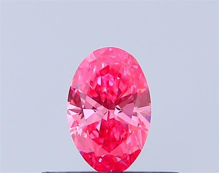 0.31 CT Fancy Vivid Pink OVAL
