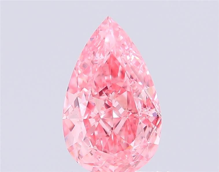 0.91 CT Fancy Vivid Pink PEAR